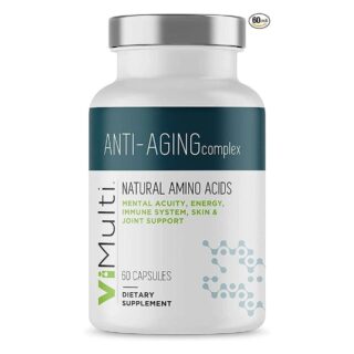 ViMulti Anti-Aging Natural Amino Acid Supplement for Longevity ?Supports Immune Health, Increased Energy, Improved Focus, Smoother Skin Tone and Restorative Sleep