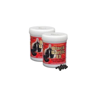 Umeken Black Garlic EX - Fermented Concentrate with Vitamin B, Allicin, Amino Acids, Pack of 2, 6 Month Supply, (6.4oz) (180g)