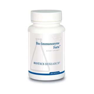 Biotics Research Bio Immunozyme Forte Multivitamin, Echinacea, Cayenne Pepper, Lactobacillus acidophilus, Botanicals, Probiotics, Amino Acids, Organs/Glandulars for Immune System Health 180 Tablet