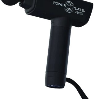Power Plate Pulse - Whisper Quiet, Lightweight, Portable Handheld Massager with 6 Intensity Levels | Rechargeable Battery with 4 Hour Battery Life | Ideal for Pre-Workouts and Post-Workout Pain Relief