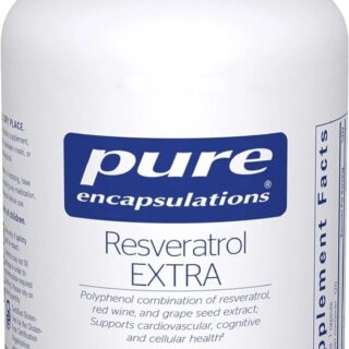 Pure Encapsulations Resveratrol Extra | Supplement to Support Healthy Cellular and Cardiovascular Function* | 120 Capsules